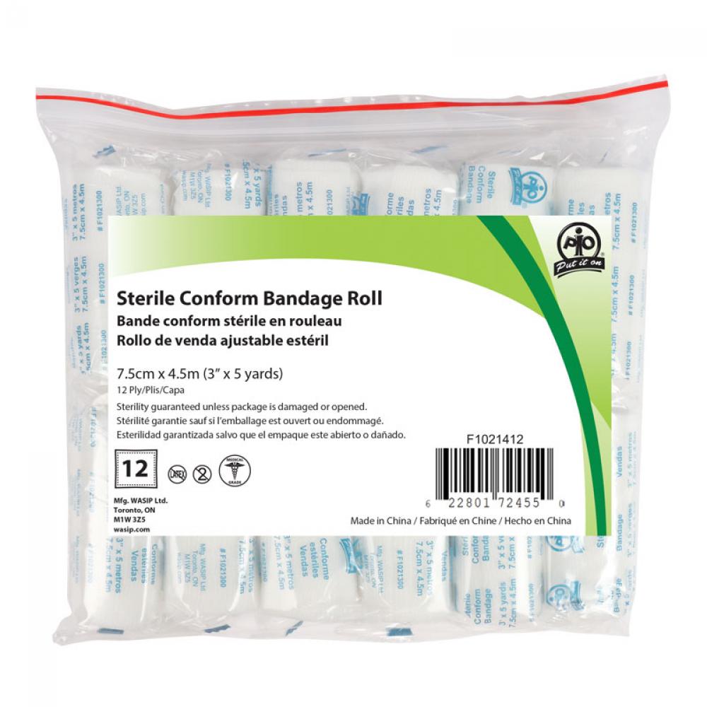 Conform Bandage, 7.5cm x 4.5m, 12/Bag<span class=' ItemWarning' style='display:block;'>Item is usually in stock, but we&#39;ll be in touch if there&#39;s a problem<br /></span>