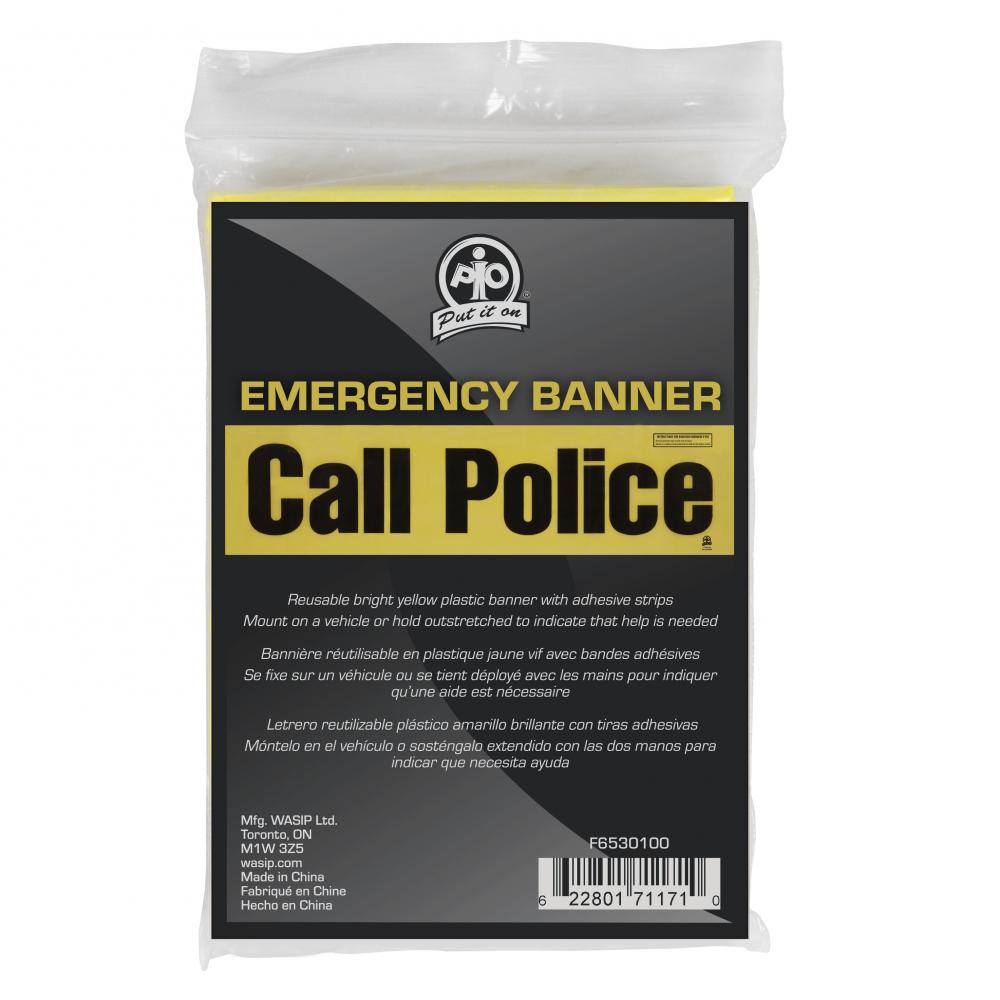 Call Police Banner, 100/Bag<span class=' ItemWarning' style='display:block;'>Item is usually in stock, but we&#39;ll be in touch if there&#39;s a problem<br /></span>