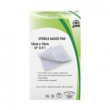 Wasip F1032760 - Gauze Pads, 10 x 10cm, 100/Box