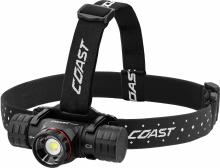 Coast Portland 30344 - XPH34R 2075 Lumen Professional Series Headlamp Dual Power, Magnet