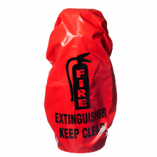 Steel Fire STE-EFEC20NWEL - 20 lb. Elastic Back Extinguisher cover, English, No Window