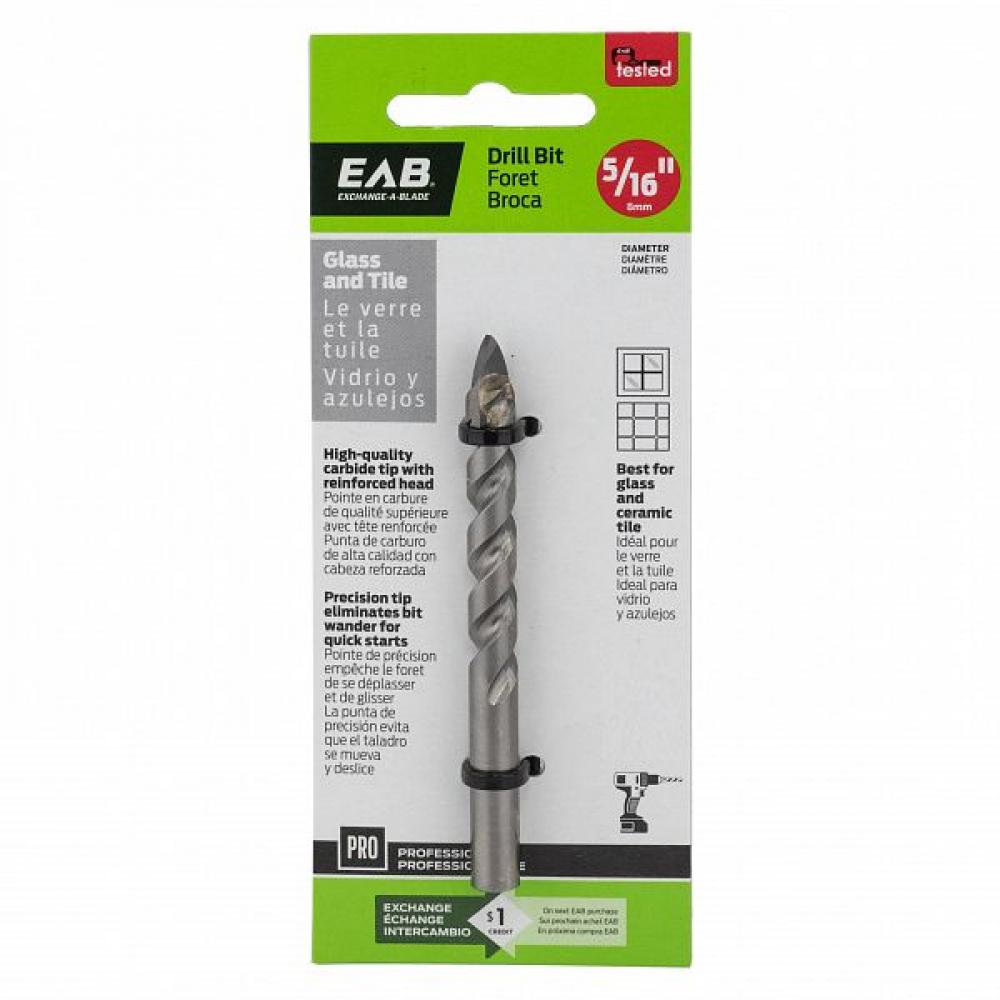 5/16&#34;  Specialty Glass & Tile Professional Drill Bit<span class=' ItemWarning' style='display:block;'>Item is usually in stock, but we&#39;ll be in touch if there&#39;s a problem<br /></span>