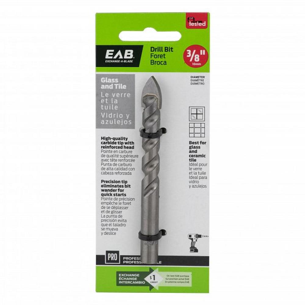 3/8&#34;  Specialty Glass & Tile Professional Drill Bit<span class=' ItemWarning' style='display:block;'>Item is usually in stock, but we&#39;ll be in touch if there&#39;s a problem<br /></span>