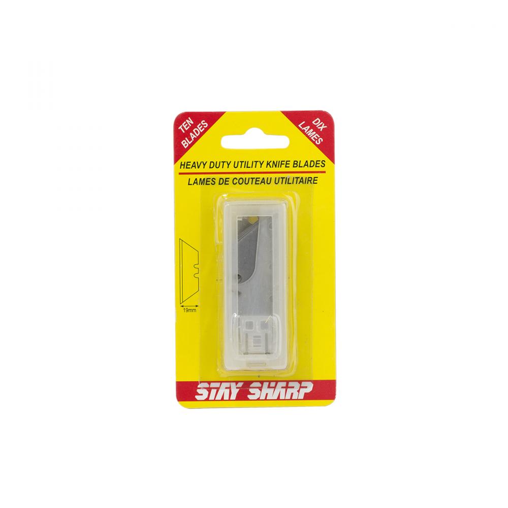 18mm  Knife Replacement Blades (10 Pack)<span class=' ItemWarning' style='display:block;'>Item is usually in stock, but we&#39;ll be in touch if there&#39;s a problem<br /></span>