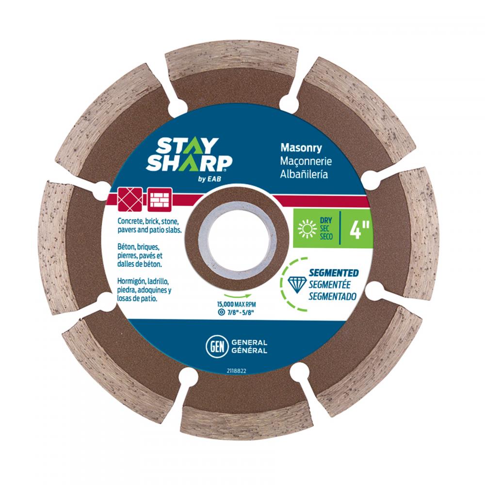 4&#34; Segmented Rim Concrete Bronze Diamond Blade<span class=' ItemWarning' style='display:block;'>Item is usually in stock, but we&#39;ll be in touch if there&#39;s a problem<br /></span>