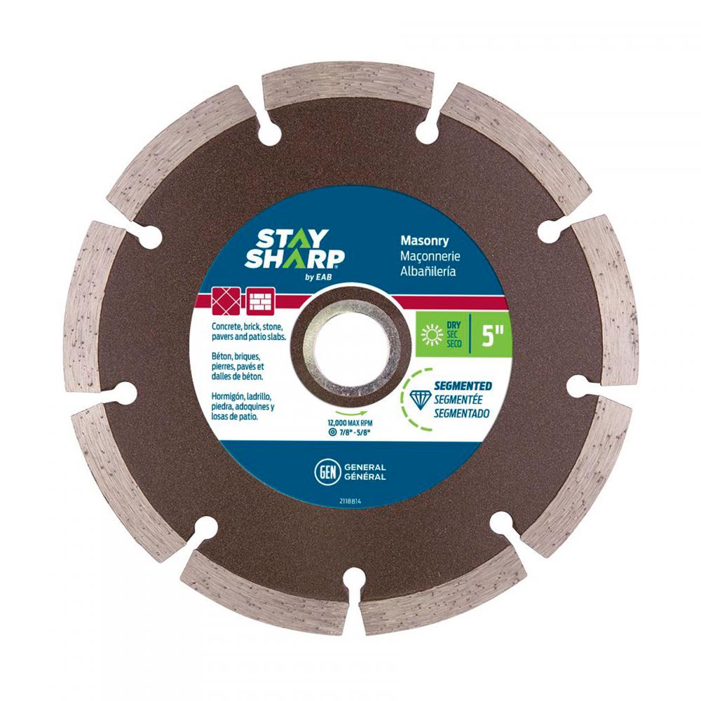 5&#34; Segmented Rim Concrete Bronze Diamond Blade<span class=' ItemWarning' style='display:block;'>Item is usually in stock, but we&#39;ll be in touch if there&#39;s a problem<br /></span>