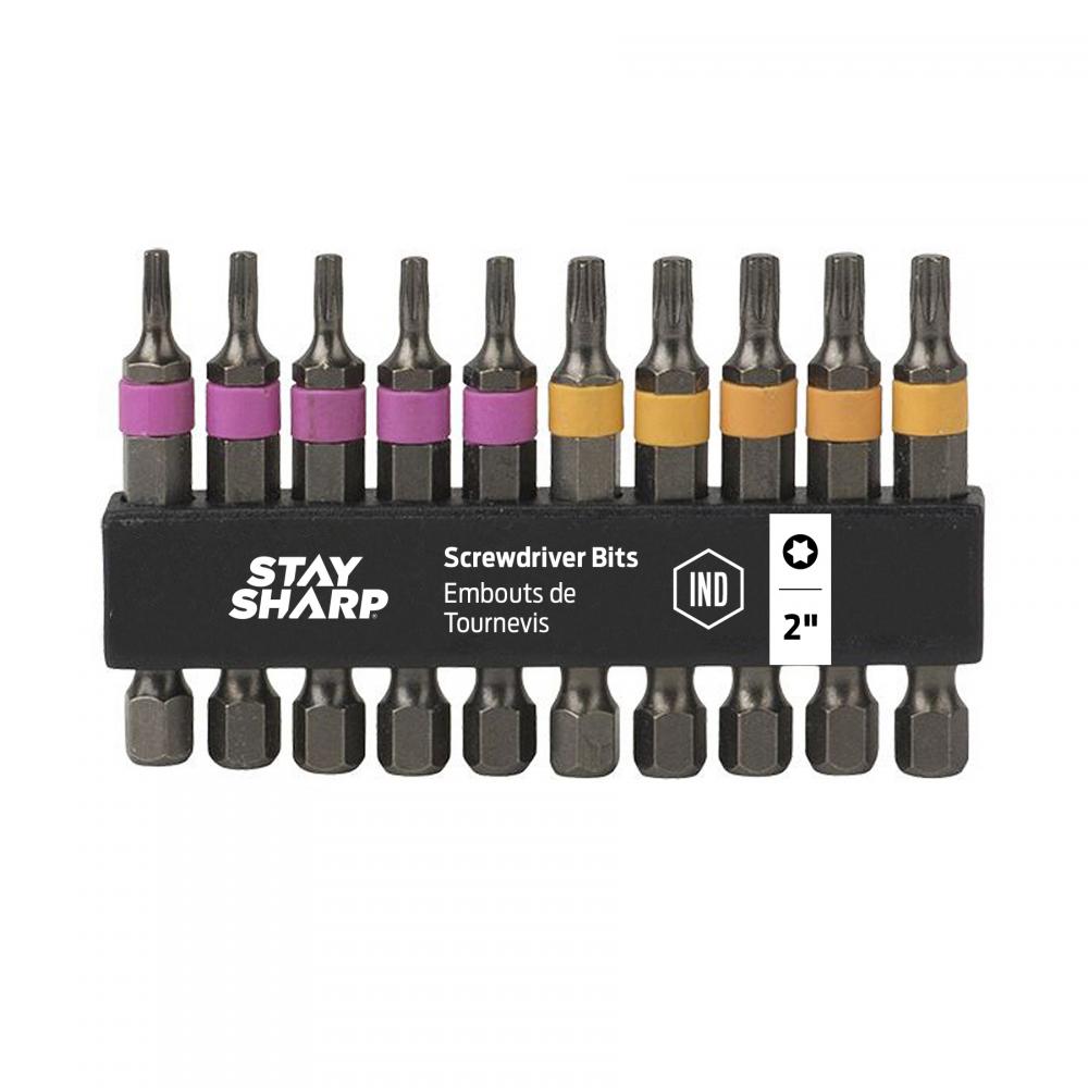 2&#34; x Assorted Banded Bit Clip Torx (10 Pc Multipack)<span class=' ItemWarning' style='display:block;'>Item is usually in stock, but we&#39;ll be in touch if there&#39;s a problem<br /></span>