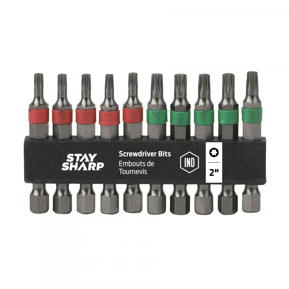 2&#34; x Assorted Banded Bit Clip Torx (10 Pc Multipack)<span class=' ItemWarning' style='display:block;'>Item is usually in stock, but we&#39;ll be in touch if there&#39;s a problem<br /></span>