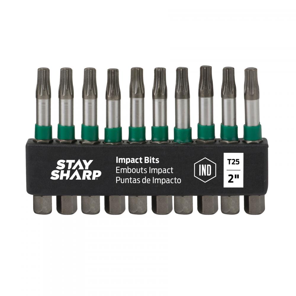 2&#34; x T25 Impact Bit Clip Torx (10 Pack)<span class=' ItemWarning' style='display:block;'>Item is usually in stock, but we&#39;ll be in touch if there&#39;s a problem<br /></span>