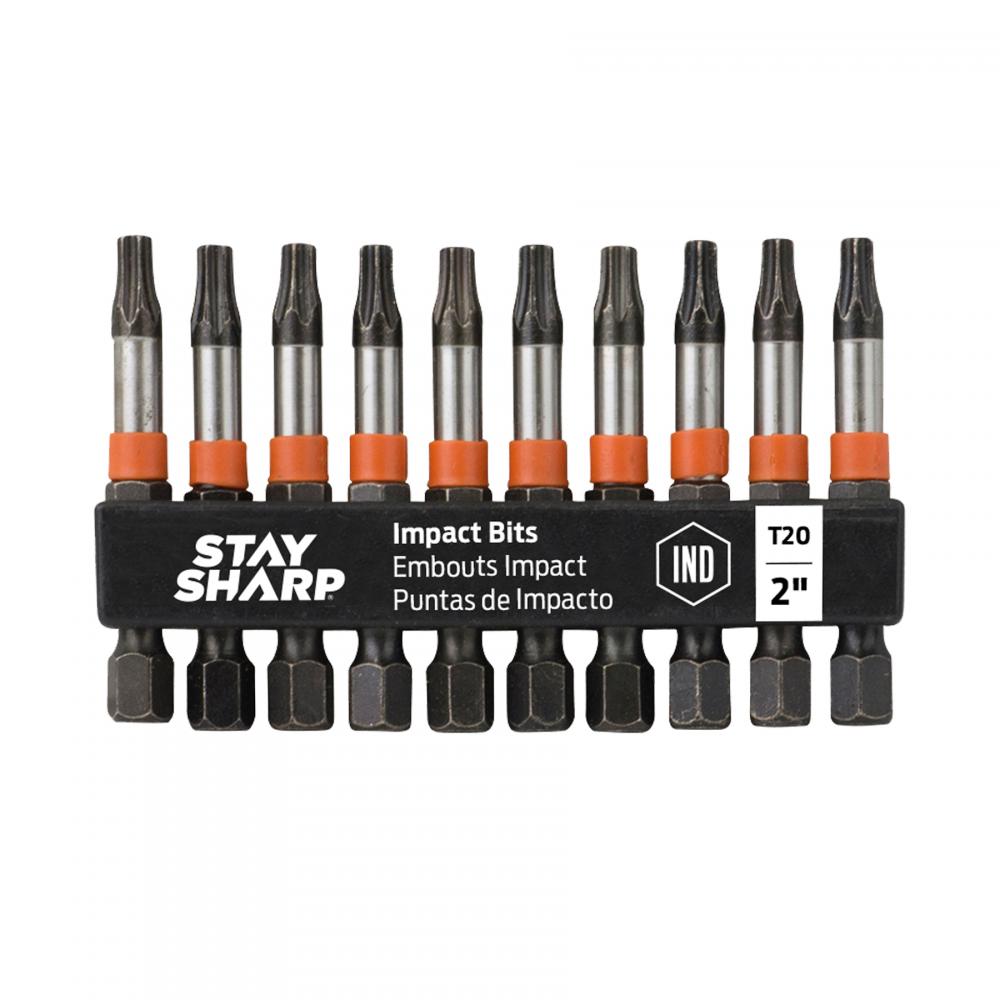 2&#34; x T20 Impact Bit Clip Torx (10 Pack)<span class=' ItemWarning' style='display:block;'>Item is usually in stock, but we&#39;ll be in touch if there&#39;s a problem<br /></span>