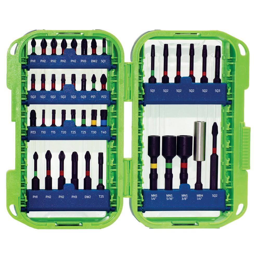 Assorted Torsion Impact (41 Pc Multipack) Industrial Screwdriver Bits<span class=' ItemWarning' style='display:block;'>Item is usually in stock, but we&#39;ll be in touch if there&#39;s a problem<br /></span>