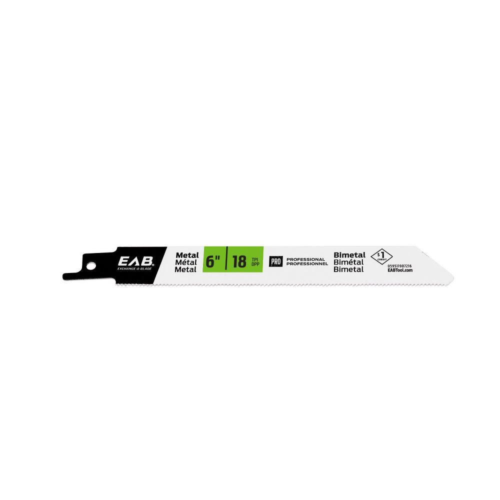 6&#34; x 18 tpi Bimetal Professional Reciprocating Blade<span class=' ItemWarning' style='display:block;'>Item is usually in stock, but we&#39;ll be in touch if there&#39;s a problem<br /></span>