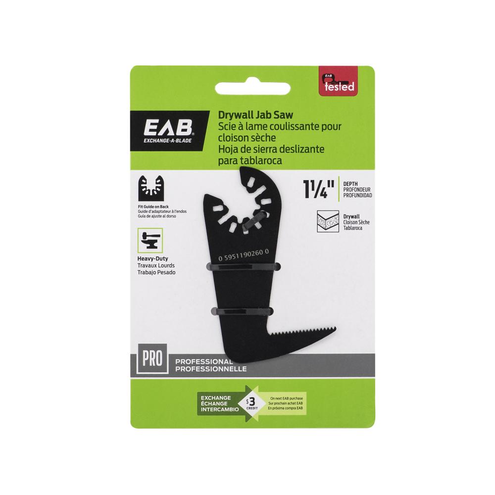 1 1/4&#34; Drywall Jab Saw Professional Oscillating Accessory<span class=' ItemWarning' style='display:block;'>Item is usually in stock, but we&#39;ll be in touch if there&#39;s a problem<br /></span>