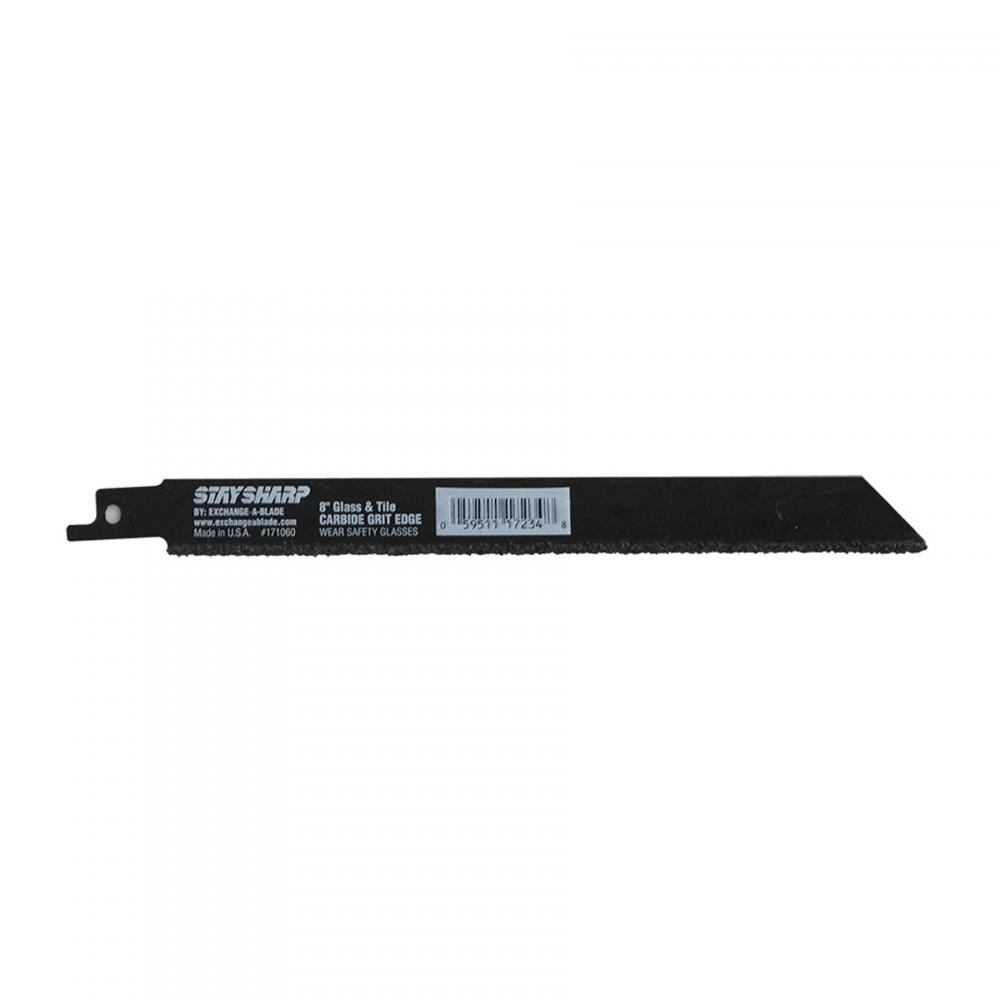 8&#34; x Carbide Grit Metal Industrial Reciprocating Blade<span class=' ItemWarning' style='display:block;'>Item is usually in stock, but we&#39;ll be in touch if there&#39;s a problem<br /></span>