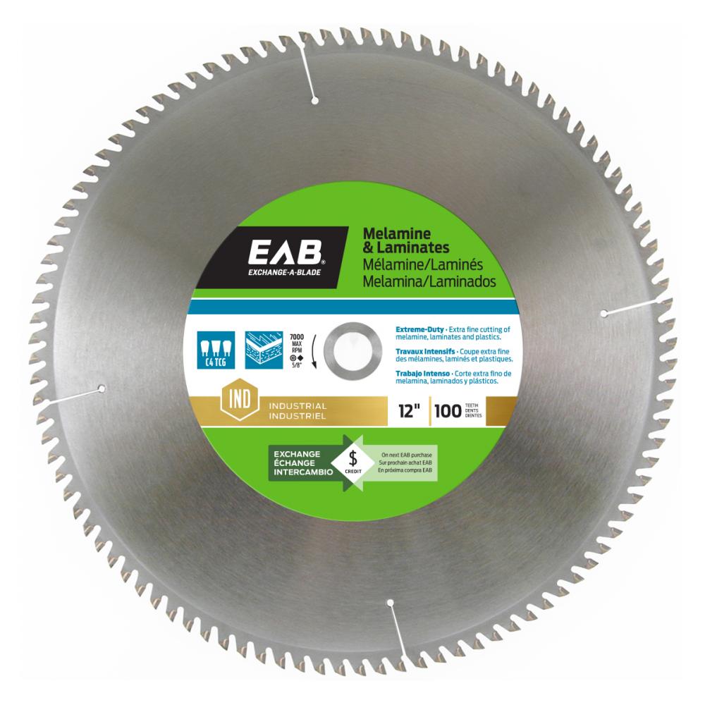 12&#34; x 100 Teeth Finishing Melamine Industrial Saw Blade<span class=' ItemWarning' style='display:block;'>Item is usually in stock, but we&#39;ll be in touch if there&#39;s a problem<br /></span>