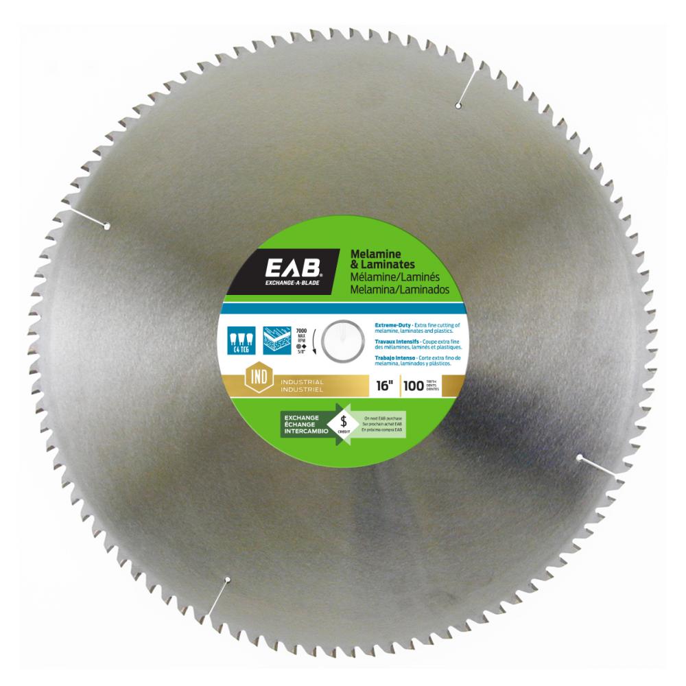 16&#34; x 100 Teeth Finishing Melamine Industrial Saw Blade<span class=' ItemWarning' style='display:block;'>Item is usually in stock, but we&#39;ll be in touch if there&#39;s a problem<br /></span>