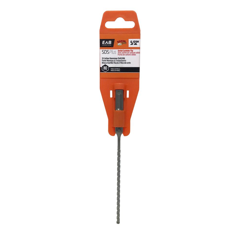 5/32&#34; x 4&#34; x 6 3/4&#34; Masonry SDS Plus Industrial Drill Bit<span class=' ItemWarning' style='display:block;'>Item is usually in stock, but we&#39;ll be in touch if there&#39;s a problem<br /></span>