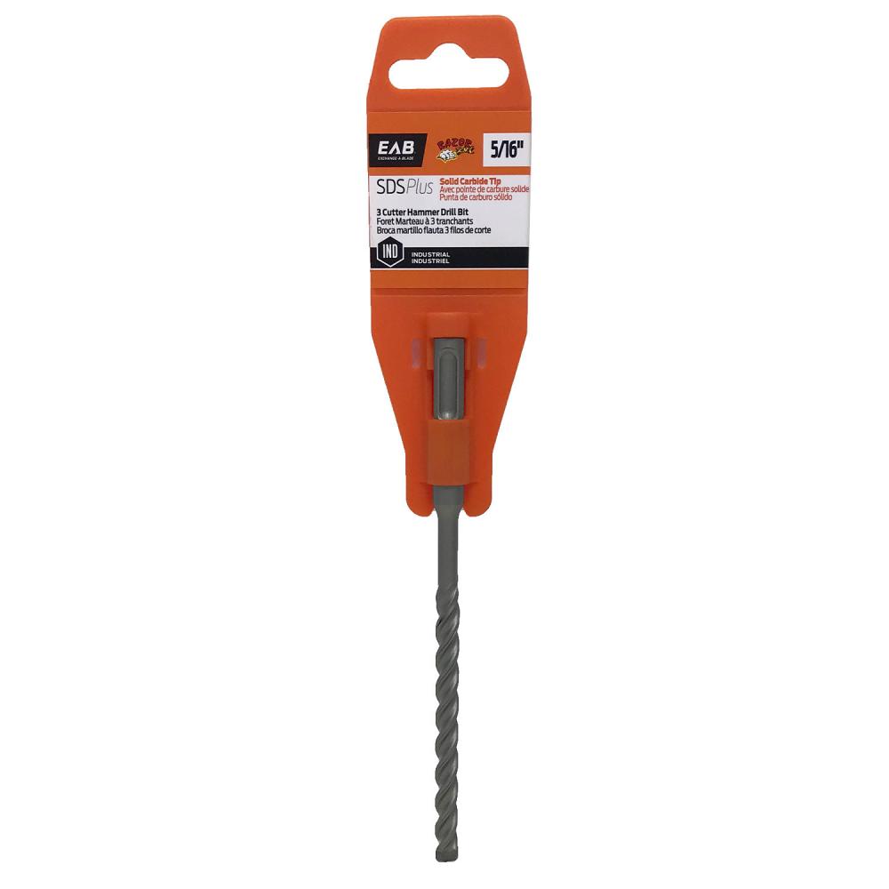 5/16&#34; x 4&#34; x 6 3/4&#34; Masonry SDS Plus Industrial Drill Bit<span class=' ItemWarning' style='display:block;'>Item is usually in stock, but we&#39;ll be in touch if there&#39;s a problem<br /></span>