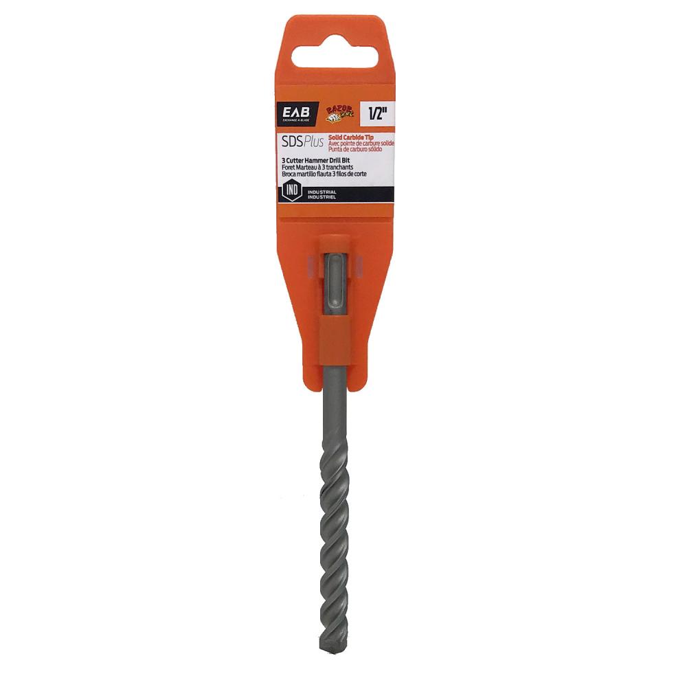 1/2&#34; x 4&#34; x 6 3/4&#34; Masonry SDS Plus Industrial Drill Bit<span class=' ItemWarning' style='display:block;'>Item is usually in stock, but we&#39;ll be in touch if there&#39;s a problem<br /></span>