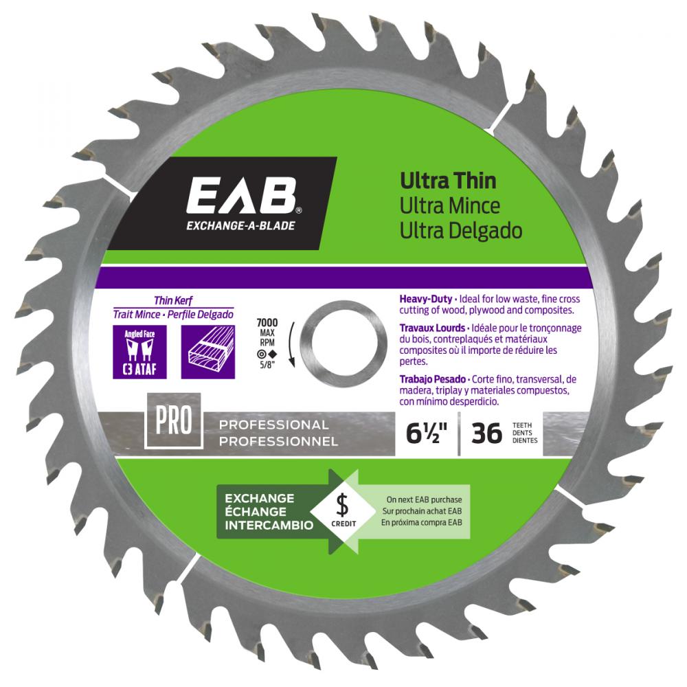 6 1/2&#34; x 36 Teeth Finishing Ultra Thin Professional Saw Blade<span class=' ItemWarning' style='display:block;'>Item is usually in stock, but we&#39;ll be in touch if there&#39;s a problem<br /></span>