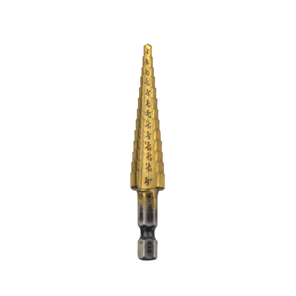 Professional Step Drill Bit<span class=' ItemWarning' style='display:block;'>Item is usually in stock, but we&#39;ll be in touch if there&#39;s a problem<br /></span>