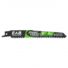 EAB 11711662 - 6" x 6 tpi Bimetal Speed Curve Industrial Reciprocating Blade