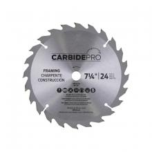 EAB 2110201 - 7 1/4" x 24 Teeth Framing Carbide Pro Saw Blade