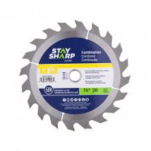 EAB 2110262 - 7 1/4" x 20 Teeth All Purpose Combination Saw Blade