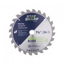 EAB 2110712 - 7 1/4" x 24 Teeth Framing Green Blade Saw Blade