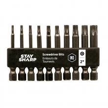 EAB 75014 - 2" x Assorted Standard Bit Clip Torx Security (10 Pc Multipack)