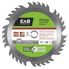 EAB 1015322 - 7 1/4" x 35 Teeth All Purpose Professional Saw Blade