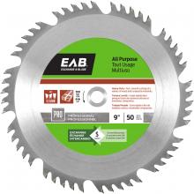 EAB 1015722 - 9" x 50 Teeth All Purpose Professional Saw Blade