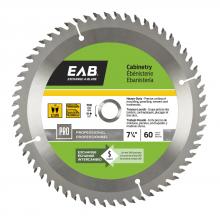 EAB 1013362 - 7 1/4" x 60 Teeth Finishing Cabinetry Professional Saw Blade