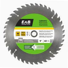 EAB 1013712 - 9" x 40 Teeth Finishing Cabinetry Professional Saw Blade