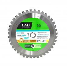 EAB 1017472 - 7 1/4" x 40 Teeth Metal Cutting Cermet Industrial Saw Blade