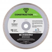 EAB 3120132 - 7" Continuous Rim Ceramic Tile Yellow Diamond Blade