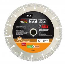 EAB 3110452 - 10" x Teeth Metal Cutting Razor Back® Diamond Blade Industrial Saw Blade