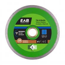 EAB 3110122 - 4 1/2" Continuous Rim Ceramic Tile Green Diamond Blade