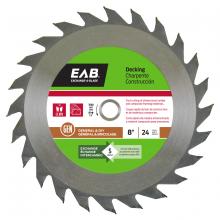 EAB 1010542 - 8" x 22 Teeth Framing Decking Saw Blade