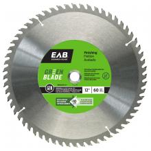 EAB 1110192 - 12" x 60 Teeth Finishing Green Blade Saw Blade