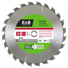 EAB 1012782 - 10" x 28 Teeth Framing Professional Saw Blade