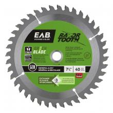 EAB 1110252 - 7 1/4" x 40 Teeth Finishing Green Blade RazorTooth® Saw Blade