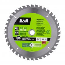 EAB 1110442 - 6 1/2" x 40 Teeth Finishing Green Blade Melamine Saw Blade