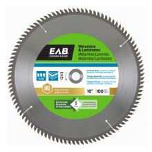 EAB 1014882 - 10" x 100 Teeth Finishing Melamine Industrial Saw Blade