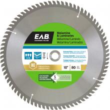 EAB 1014872 - 10" x 80 Teeth Finishing Melamine Industrial Saw Blade