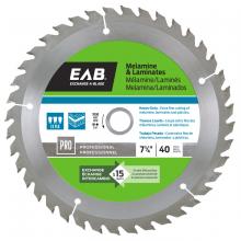 EAB 1014352 - 7 1/4" x 40 Teeth Finishing Melamine Professional Saw Blade