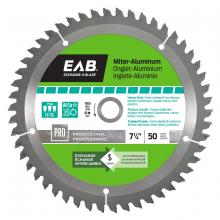 EAB 1019652 - 7 1/4" x 50 Teeth Metal Cutting Miter Aluminum  Professional Saw Blade