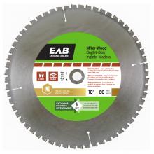 EAB 1018322 - 10" x 60 Teeth Finishing Miter Industrial Saw Blade