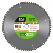 EAB 1018432 - 12" x 80 Teeth Finishing Miter Industrial Saw Blade