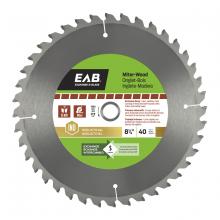 EAB 1018102 - 8 1/4" x 40 Teeth Finishing Miter Industrial Saw Blade